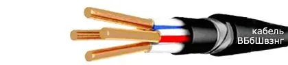 Кабель ВБбШвзнг 4х150