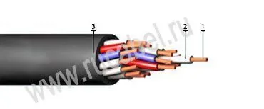 Кабель КВВГнг 3х4