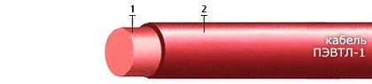 Кабель ПЭВТЛ-1
