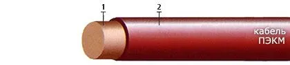 Кабель ПЭКМ 0,8