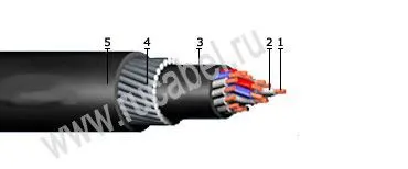 Кабель КВПбШв 2х2,5